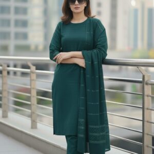 Dhanak Velvet 3-piece